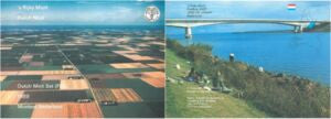 1989 Różne Guldeny Zestaw Prowincja Flevoland
