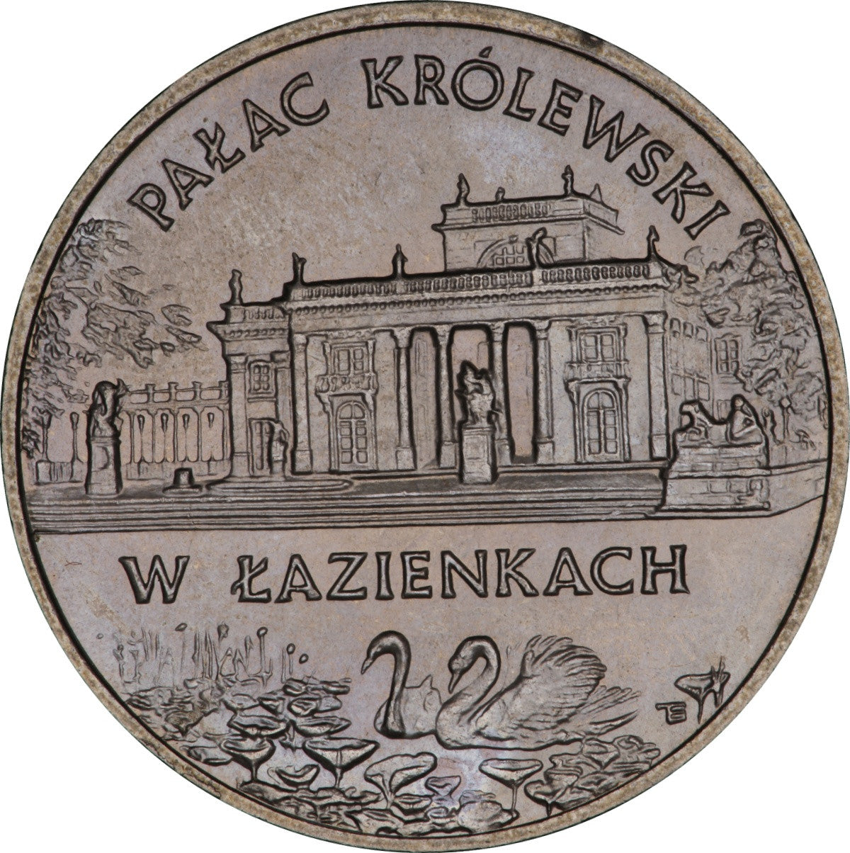 2 zł 1995 - Zamki i pałace w Polsce: Pałac Królewski w Łazienkach