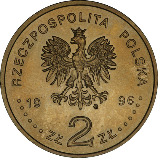 2 zł 1996 - Henryk Sienkiewicz (1846-1916)