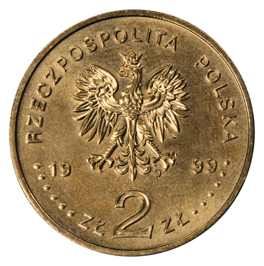 2 zł 1999 - Polscy podróżnicy i badacze: 100 rocznica śmierci Ernesta Malinowskiego (1818-1899)