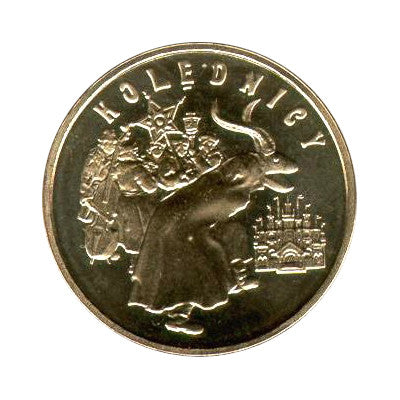 2 zł 2001 - Polski rok obrzędowy: Kolędnicy
