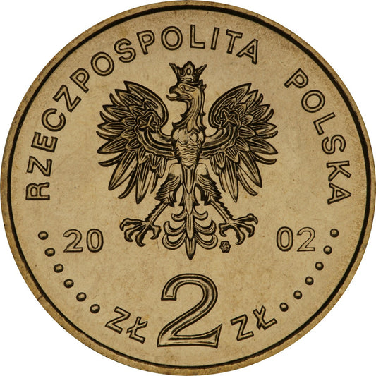 2 zł 2002 - Zabytki kultury materialnej w Polsce: Zamek w Malborku