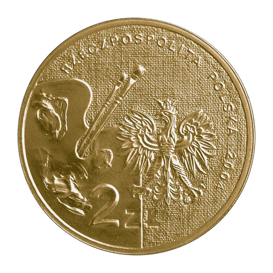 2 zł 2004 - Polscy malarze XIX/XX w.: Stanisław Wyspiański (woreczek 50 szt.)