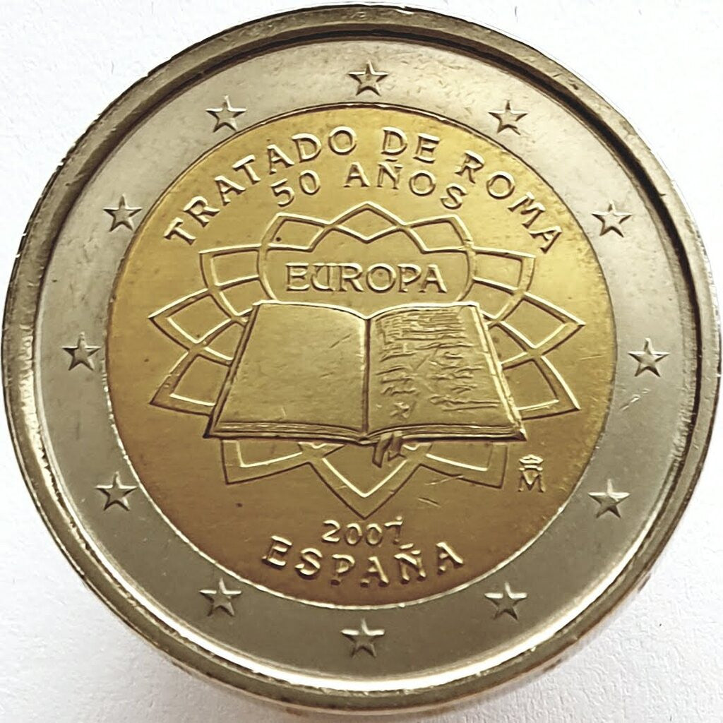 Hiszpania 2 euro 2007 50-lecie Traktatu Rzymskiego (Hiszpania)