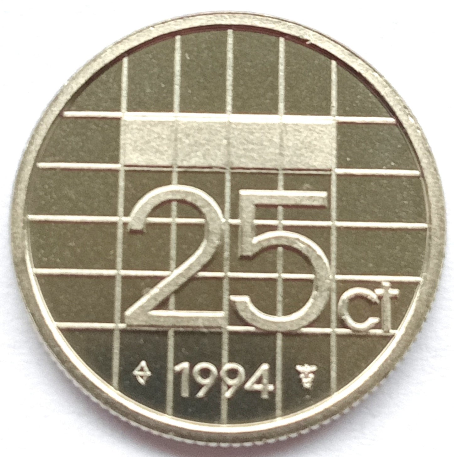 Holandia 25 Cent 1993