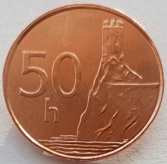 Słowacja 50 Halerz 2005 (magnetyczny)
