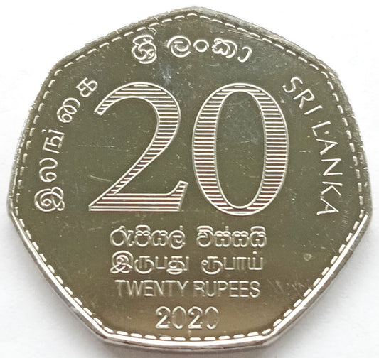 Sri Lanka 20 Rupia 2020 150 lat Wydziału Medycznego w Kolombo