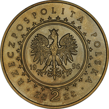 2 zł 1996 - Zamki i pałace w Polsce: Zamek w Lidzbarku Warmińskim