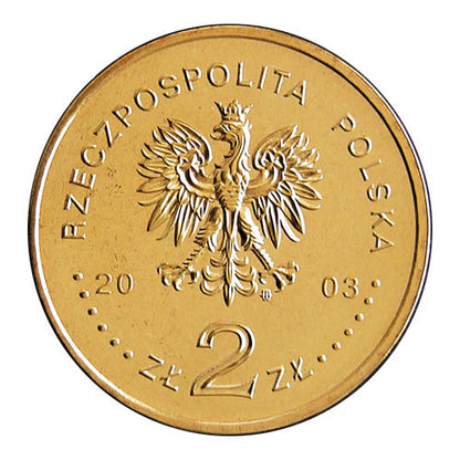 2 zł 2003 - Poczet królów i książąt polskich: Stanisław Leszczyński (1704-1709, 1733-1736)