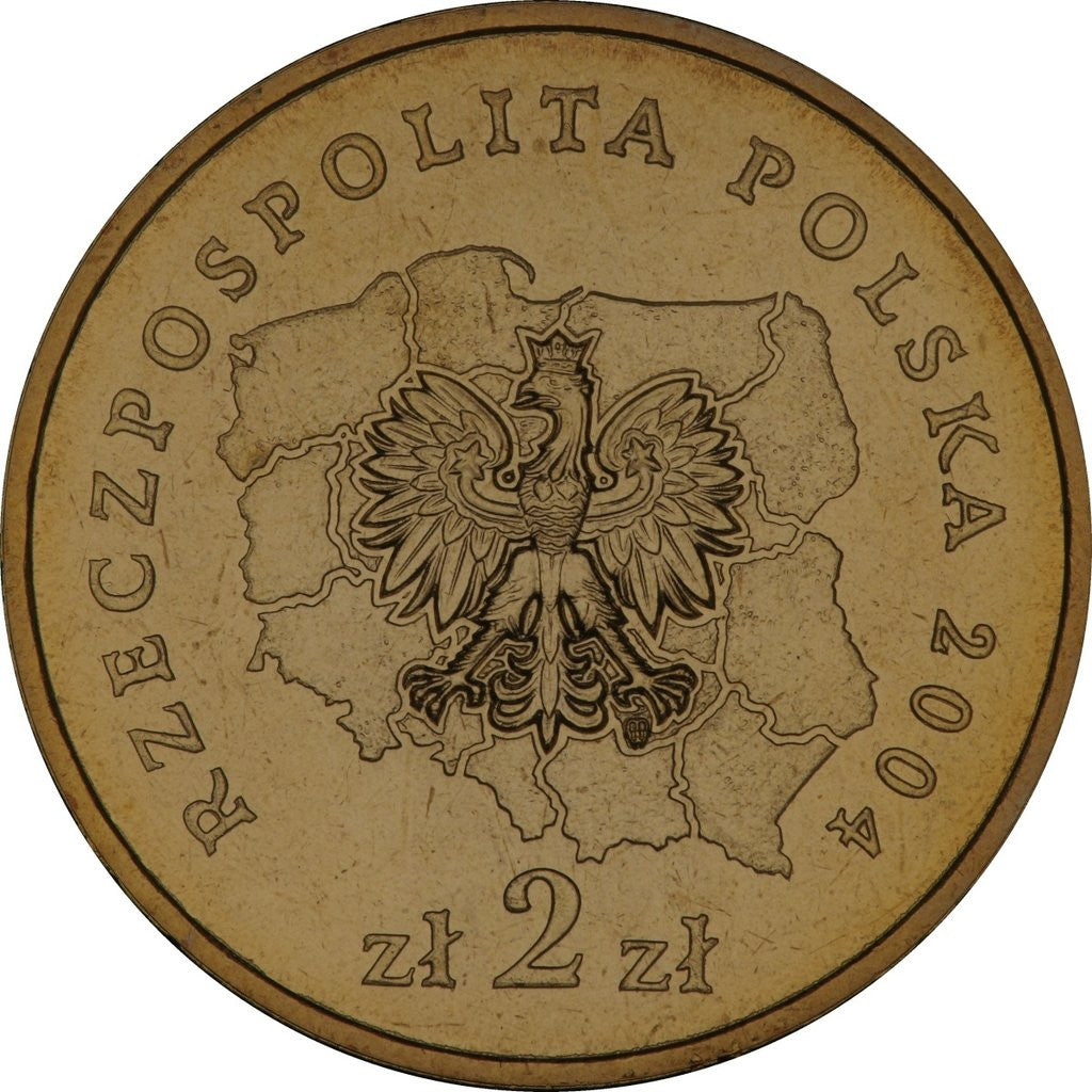 2 zł 2004 - Herby Województw: opolskie