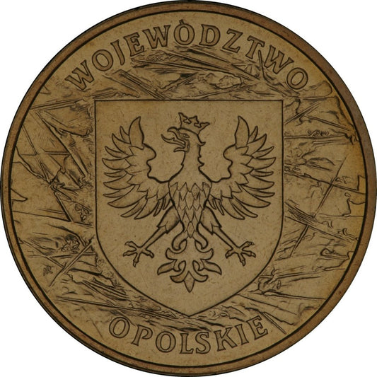 2 zł 2004 - Herby Województw: opolskie