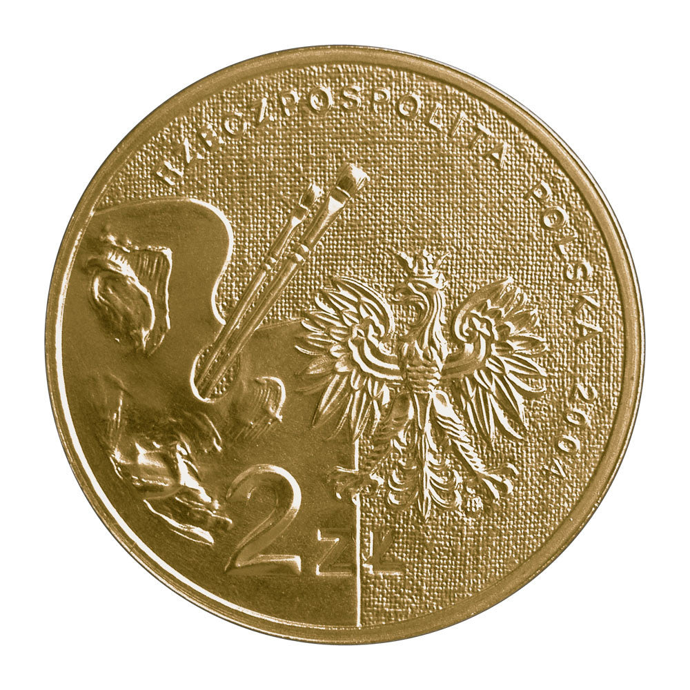 2 zł 2004 - Polscy malarze XIX/XX w.: Stanisław Wyspiański  (woreczek 50 szt.)