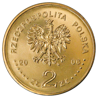 2 zł 2006 - Historia Jazdy Polskiej: Jeździec piastowski
