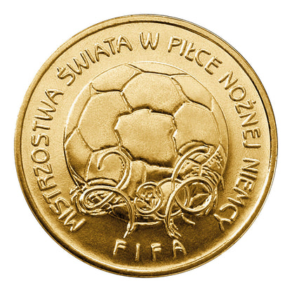 2 zł 2006 - Mistrzostwa Świata w Piłce Nożnej: Niemcy 2006