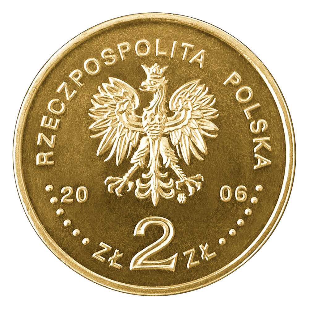 2 zł 2006 - Zabytki kultury materialnej w Polsce: Kościół w Haczowie