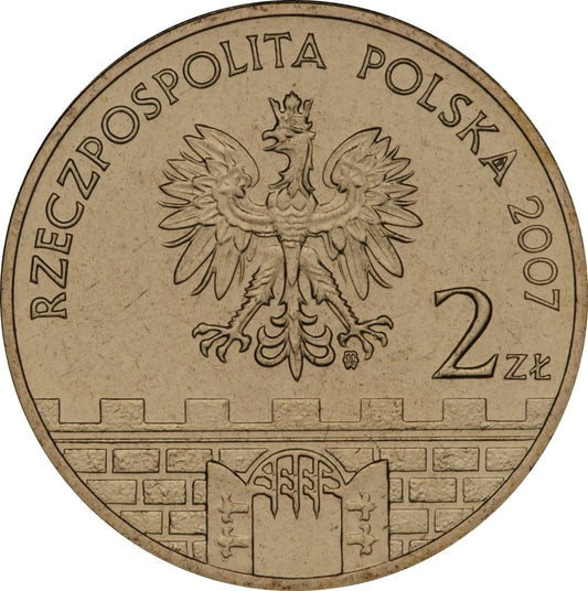 2 zł 2007 - Kwidzyn – woj. pomorskie