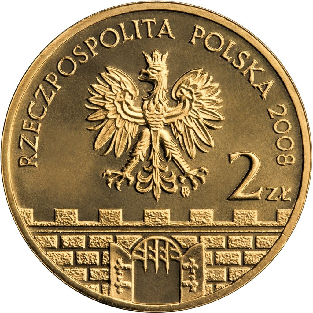 2 zł 2008 - Konin – woj. wielkopolskie
