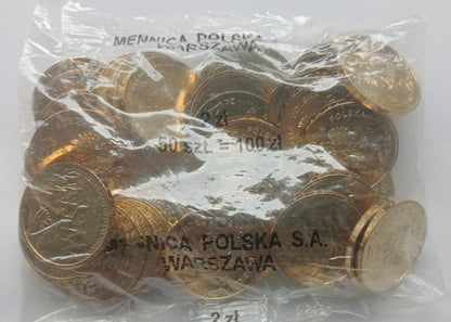 2 zł 2011 - Przewodnictwo Polski w Radzie UE (50 sztuk monet)
