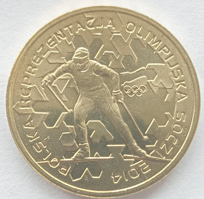 2 zł 2014 - Polska Reprezentacja Olimpijska Soczi 2014