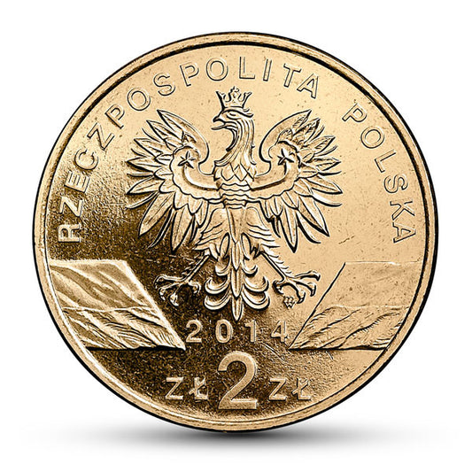 2 zł 2014 - Zwierzęta Świata – konik polski