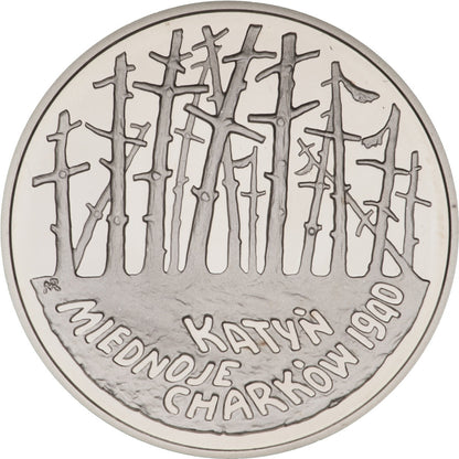 20 zł 1995 - Katyń, Miednoje, Charków - 1940