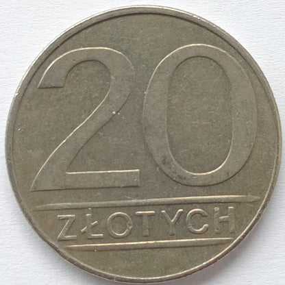 20 Złotych 1986