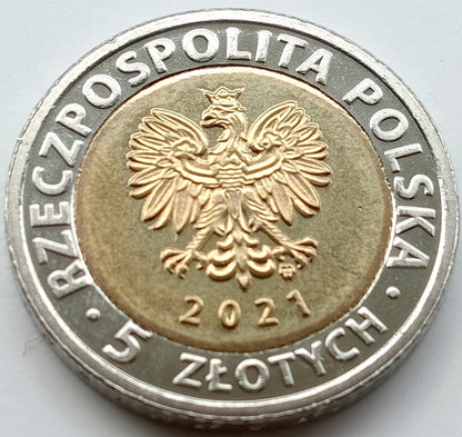 5 zł 2021 - Odkryj Polskę – Brama Żuraw w Gdańsku