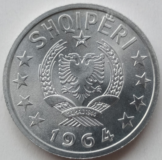 Albania 10 Quindar 1964