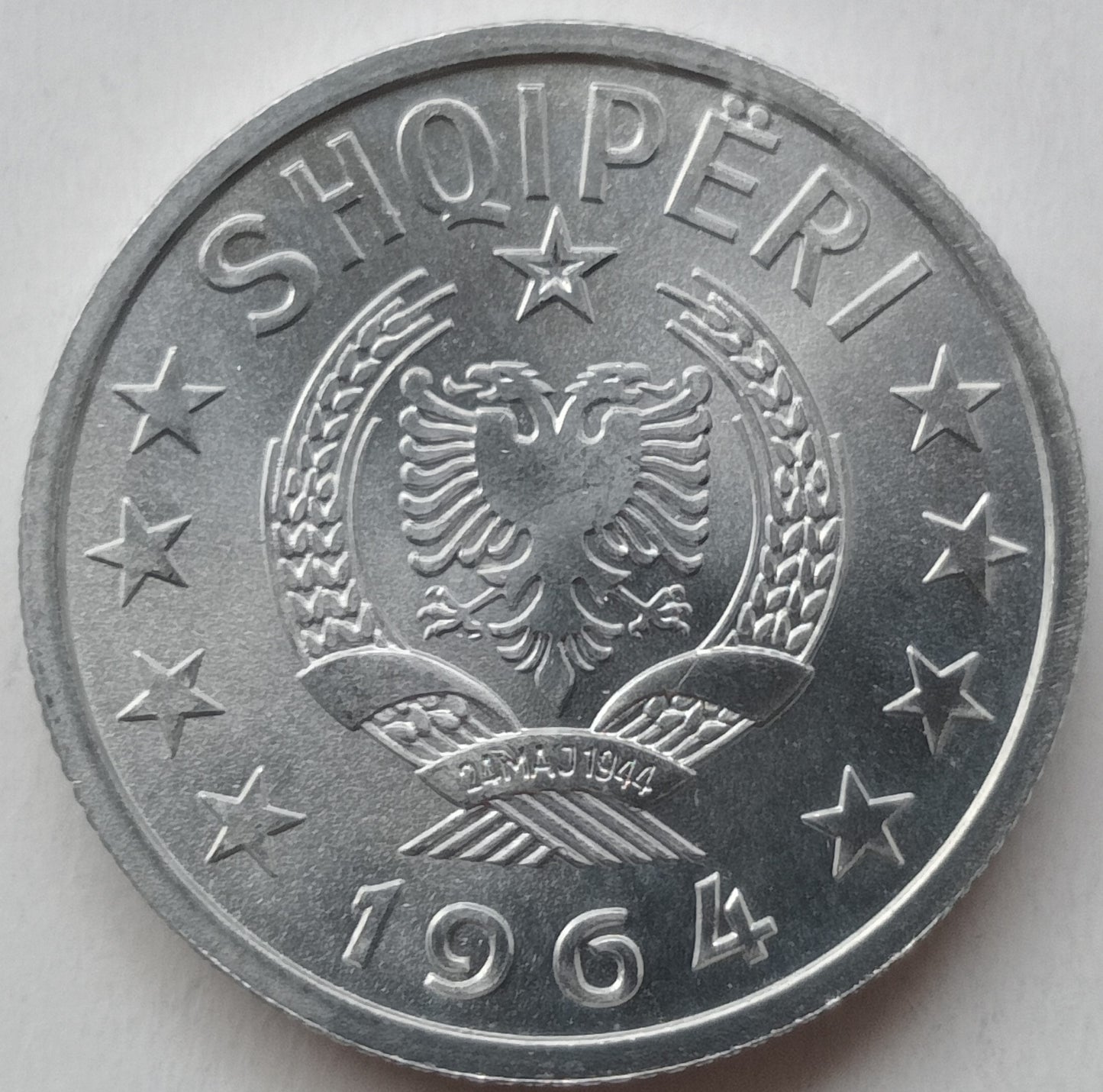 Albania 20 Quindar 1964