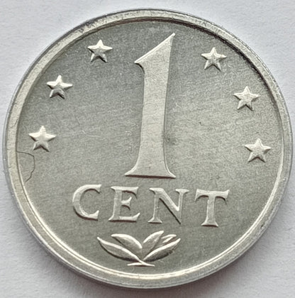 Antyle Holenderskie 1 Cent 1985