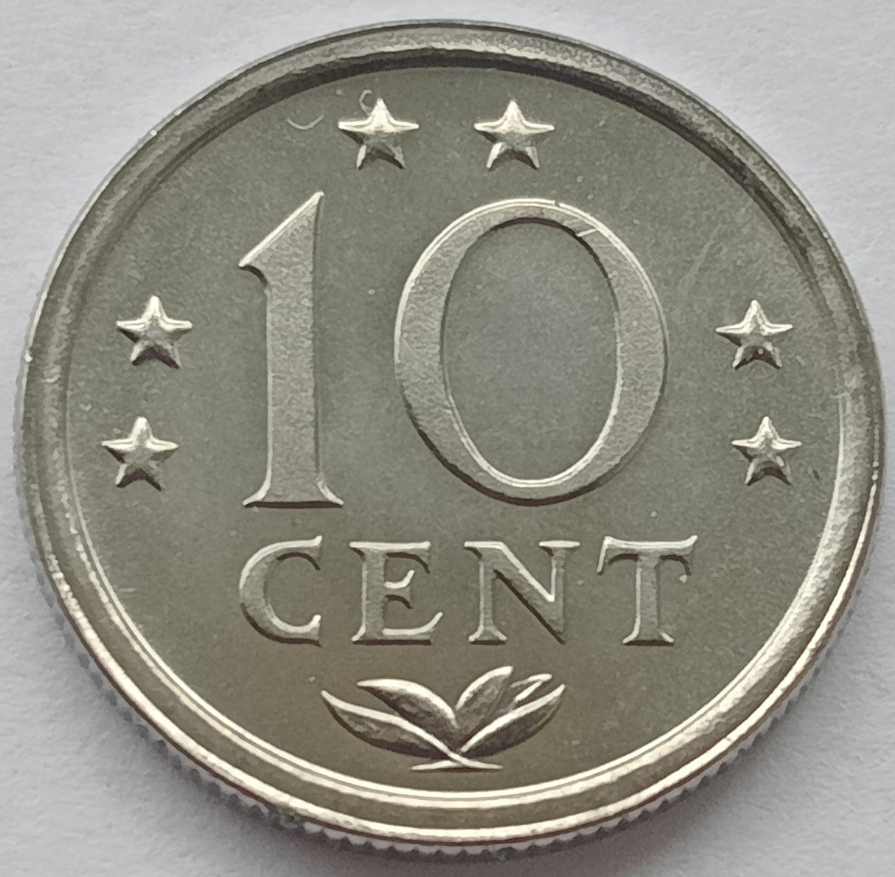 Antyle Holenderskie 10 Centów 1984