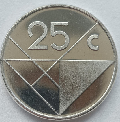 Aruba 25 Centów 1988
