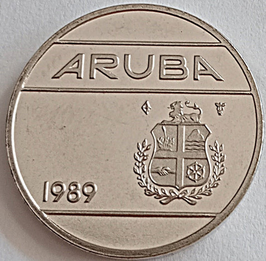 Aruba 5 Centów 1989