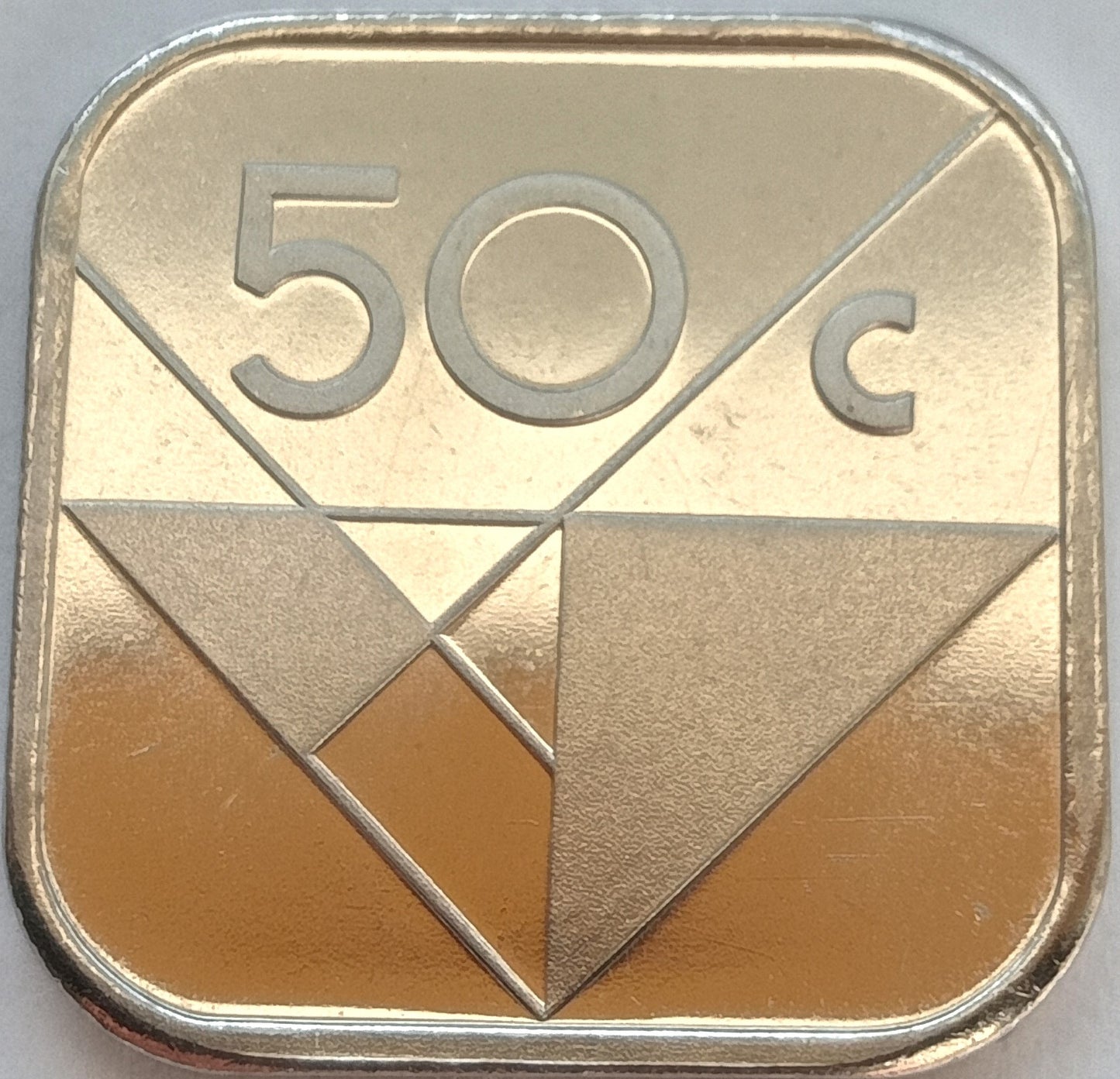 Aruba 50 Centów 1991
