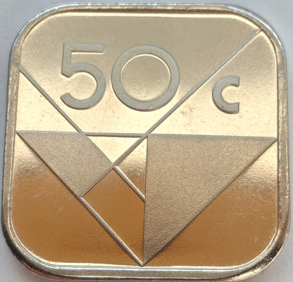 Aruba 50 Centów 1996