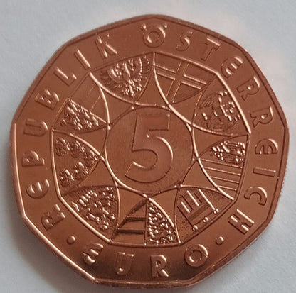 Austria 5 Euro 2013