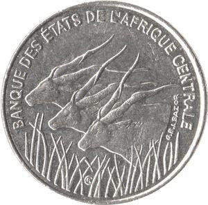 BEAC 100 Franków CFA 1998