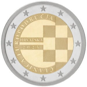 Chorwacja 2 euro 2023 Wprowadzenie euro
