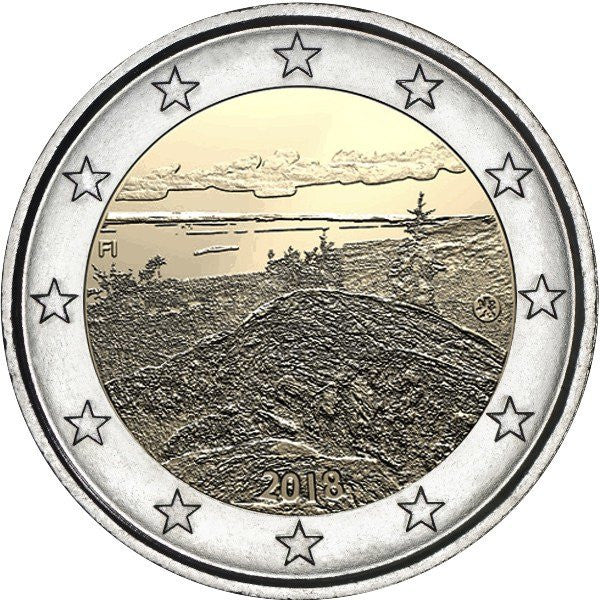 Finlandia 2 euro 2018 Park Narodowy Koli