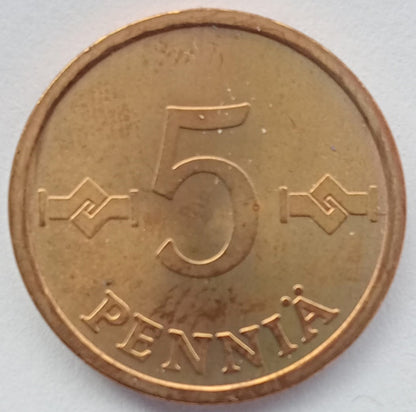 Finlandia 5 Penni 1974