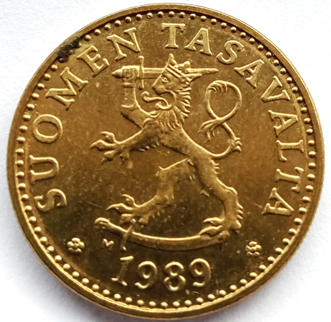 Finlandia 50 Penni 1989