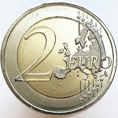 Grecja 2 euro 2018 Pamięci Kostisa Palamasa w 75 rocznicę śmierci