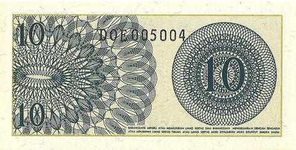 Indonezja 10 Sen 1964 - UNC