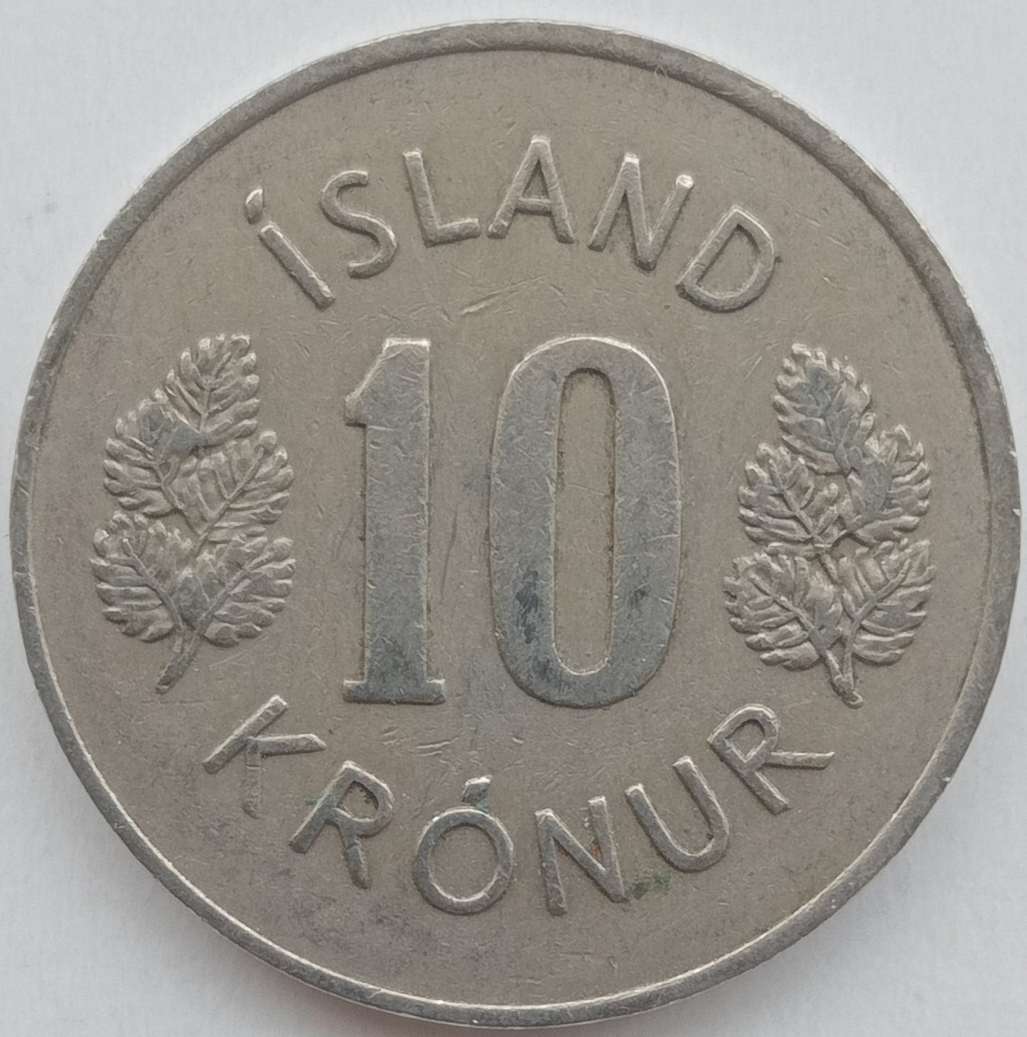 Islandia 10 Koron 1967 (herb)