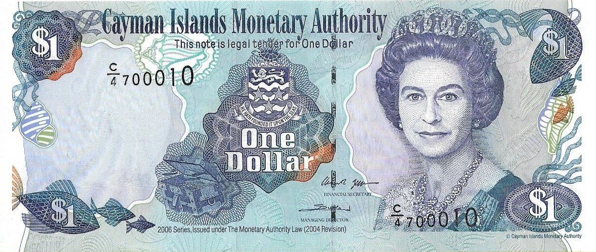 Kajmany 1 Dolar 2006 - UNC