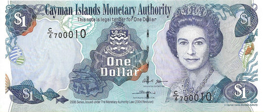 Kajmany 1 Dolar 2006 - UNC
