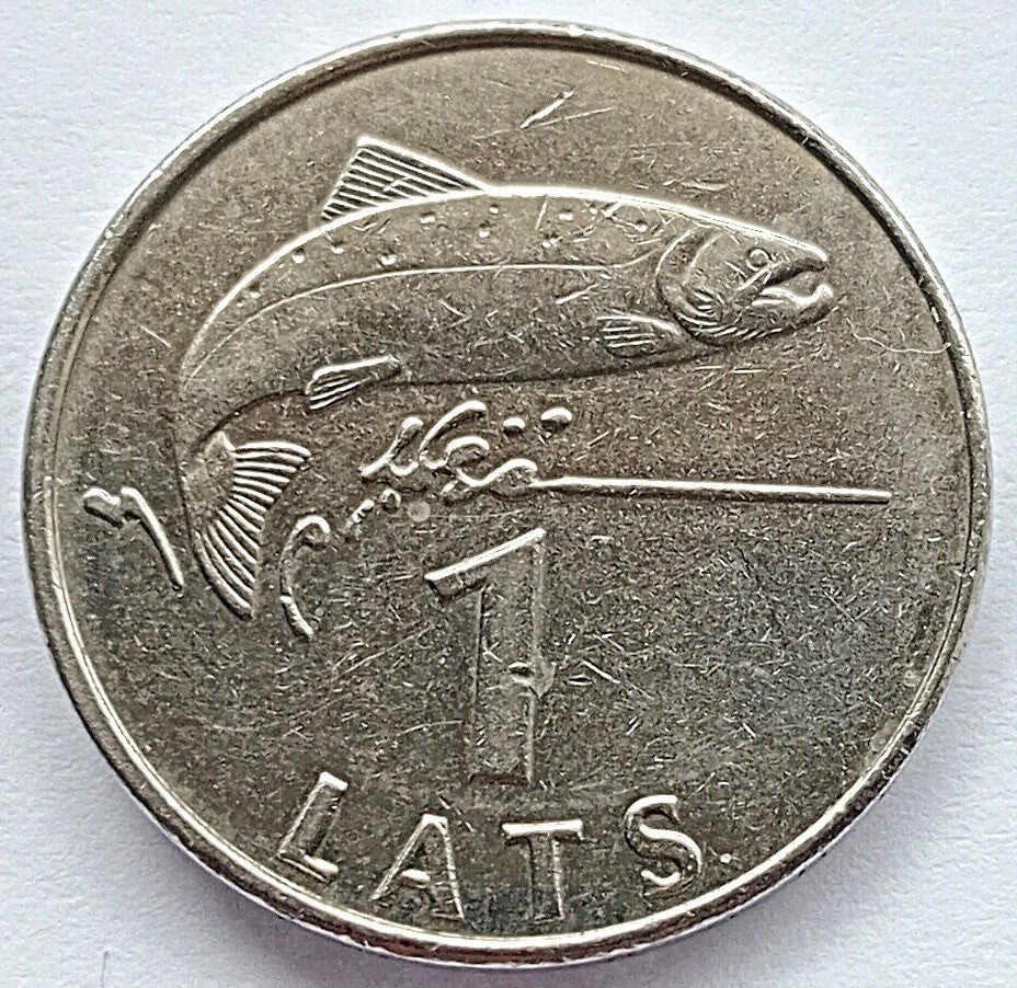 Łotwa 1 Łat 2008