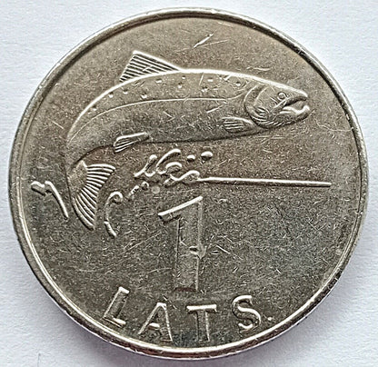 Łotwa 1 Łat 2008