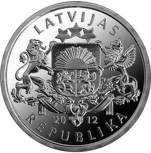 Łotwa 1 Łat 2012 Dzwonki