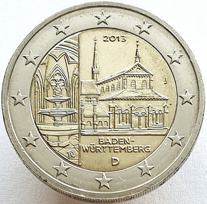 Niemcy 2 euro 2013 Badenia-Wirtembergia